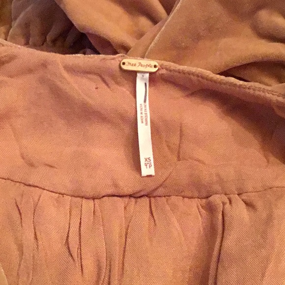 NWOT Free People Estella Velvet Mini Dress - Picture 6 of 7